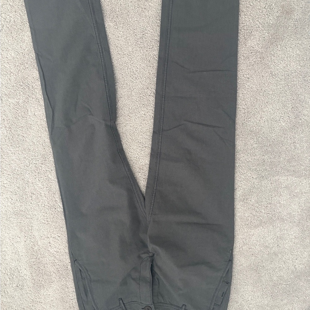 BOSS ORANGE Dark Gray and Orange Patterned Fabric